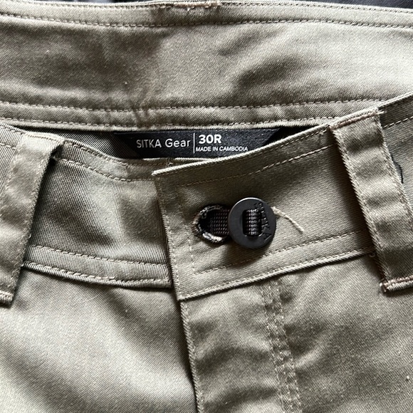 Sitka Men’s Back Forty Pant Size 30R (Birch) - Picture 5 of 7